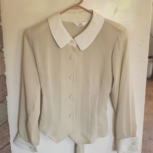 Pleated blouse